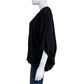 BRYN Walker Black 100% Linen Top Size XL