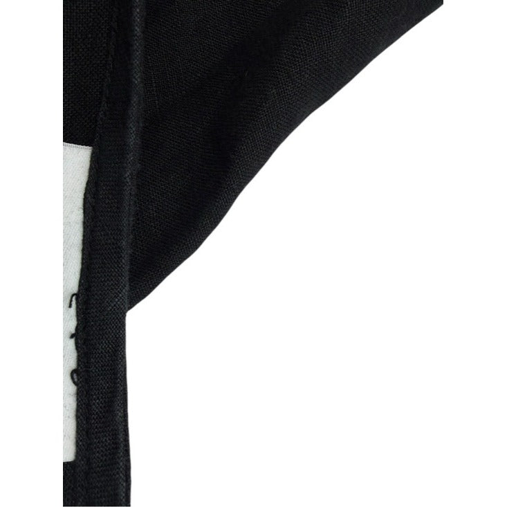 BRYN Walker Black 100% Linen Top Size XL