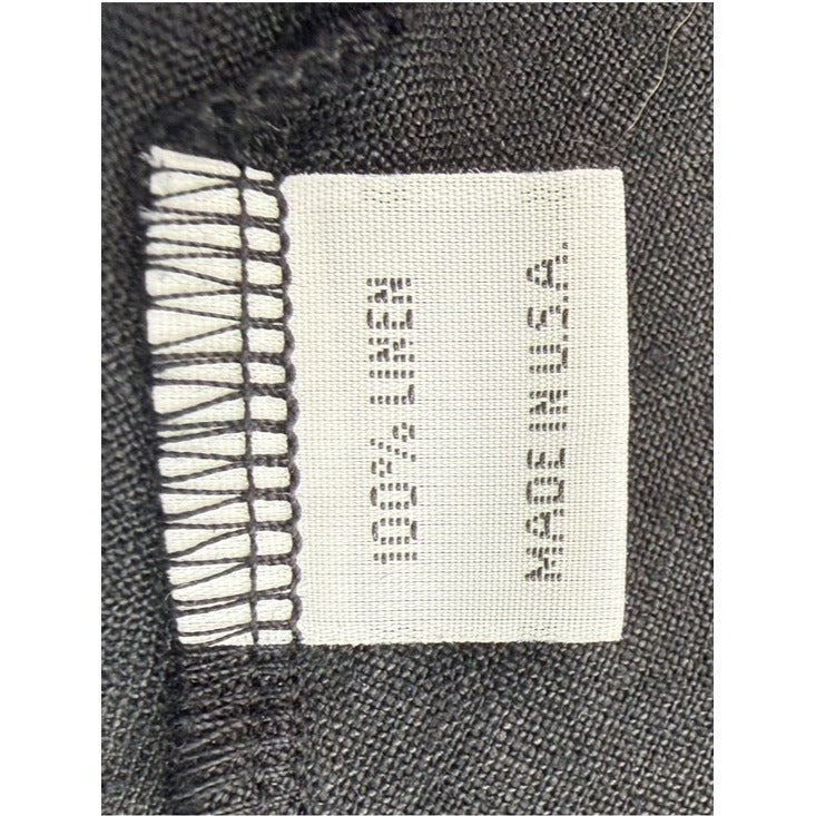 BRYN Walker Black 100% Linen Top Size XL