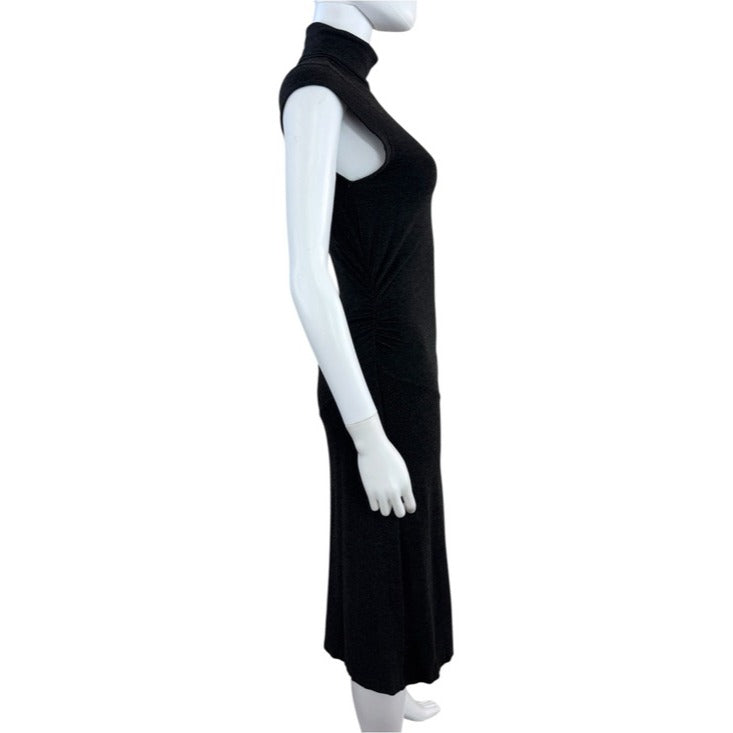 Diane von Furstenberg Gray Knit Midi Dress Size 8