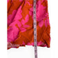 Abel the Label Pink Floral Print Angelica Tiered Maxi Dress Size XS