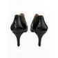 INEZ NWOT Black Marisol 70 Croco Embossed Leather Bootie Size 7.5