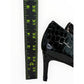 INEZ NWOT Black Marisol 70 Croco Embossed Leather Bootie Size 7.5