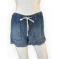 Bella Dahl Blue Chambray Pull-on Shorts Size XS