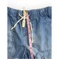Bella Dahl Blue Chambray Pull-on Shorts Size XS