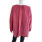 Velvet by Graham & Spencer Red 100% Linen Top Size XL
