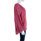 Velvet by Graham & Spencer Red 100% Linen Top Size XL