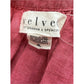 Velvet by Graham & Spencer Red 100% Linen Top Size XL