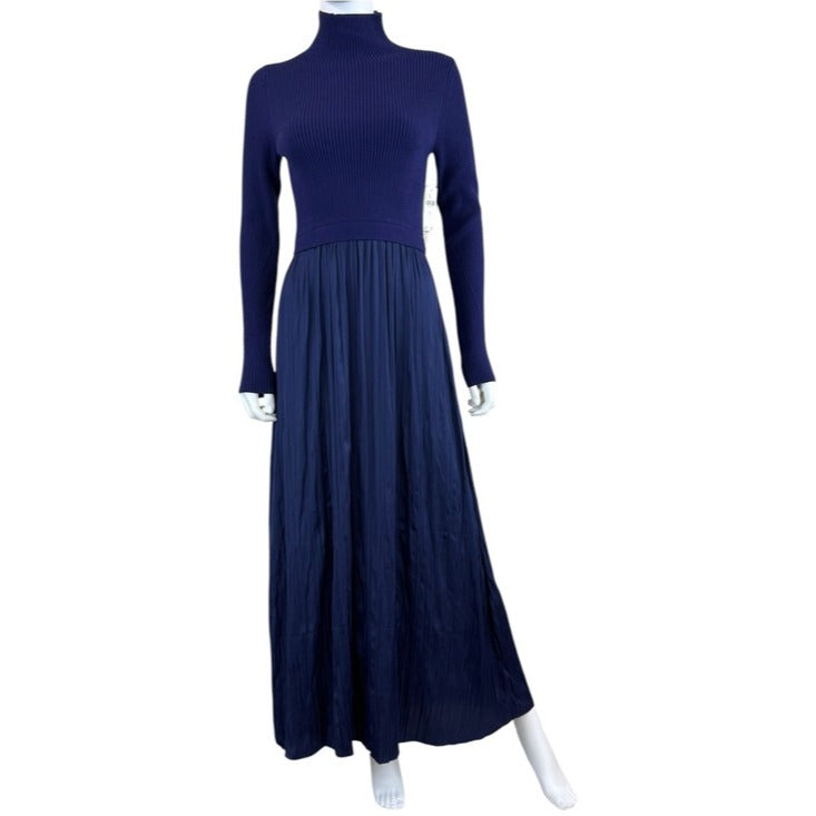 Anthropologie NWT Blue Thea Twofer Maxie Dress Size S