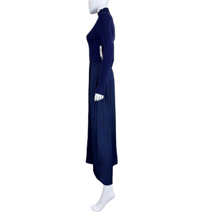 Anthropologie NWT Blue Thea Twofer Maxie Dress Size S