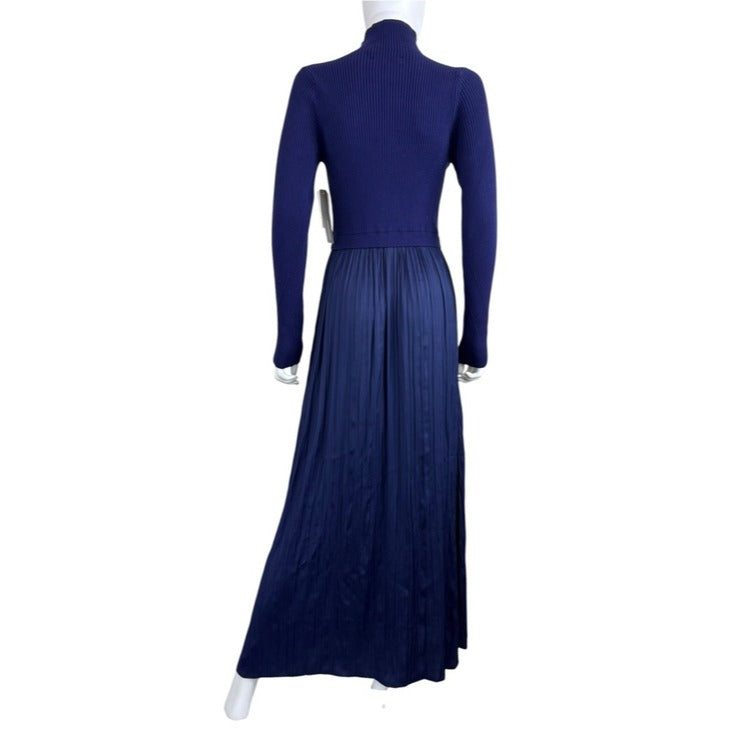 Anthropologie NWT Blue Thea Twofer Maxie Dress Size S