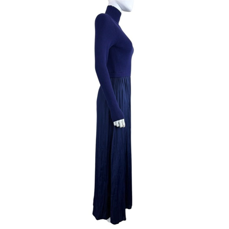 Anthropologie NWT Blue Thea Twofer Maxie Dress Size S