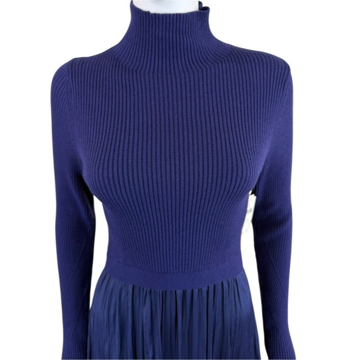 Anthropologie NWT Blue Thea Twofer Maxie Dress Size S
