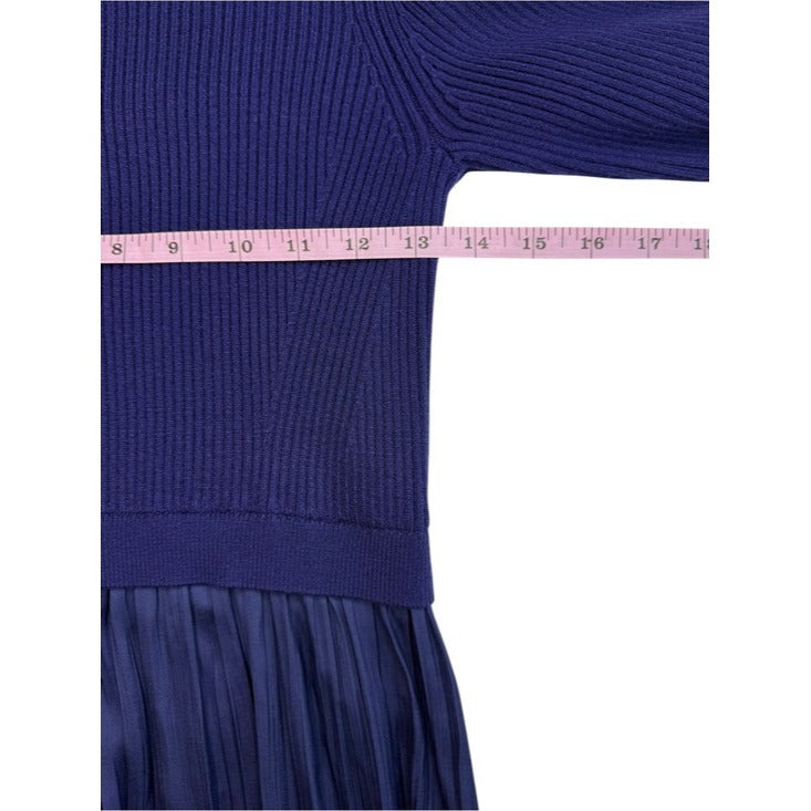 Anthropologie NWT Blue Thea Twofer Maxie Dress Size S