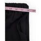 MILLY Black 100% Silk Cropped Joggers Size S
