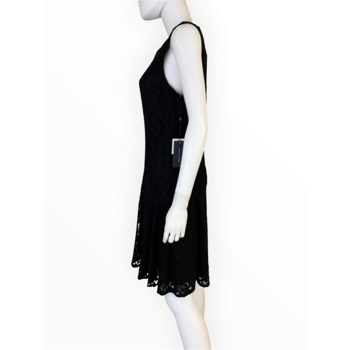 Tommy Hilfiger NWT Black Lace Cocktail Dress Size 10