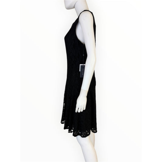 Tommy Hilfiger NWT Black Lace Cocktail Dress Size 10