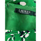 LRL NWT Green Floral Print Midi Dress Size 10