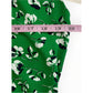 LRL NWT Green Floral Print Midi Dress Size 10