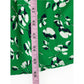 LRL NWT Green Floral Print Midi Dress Size 10