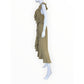 MAX STUDIO Yellow Ruffle Wrap Midi Dress Size M