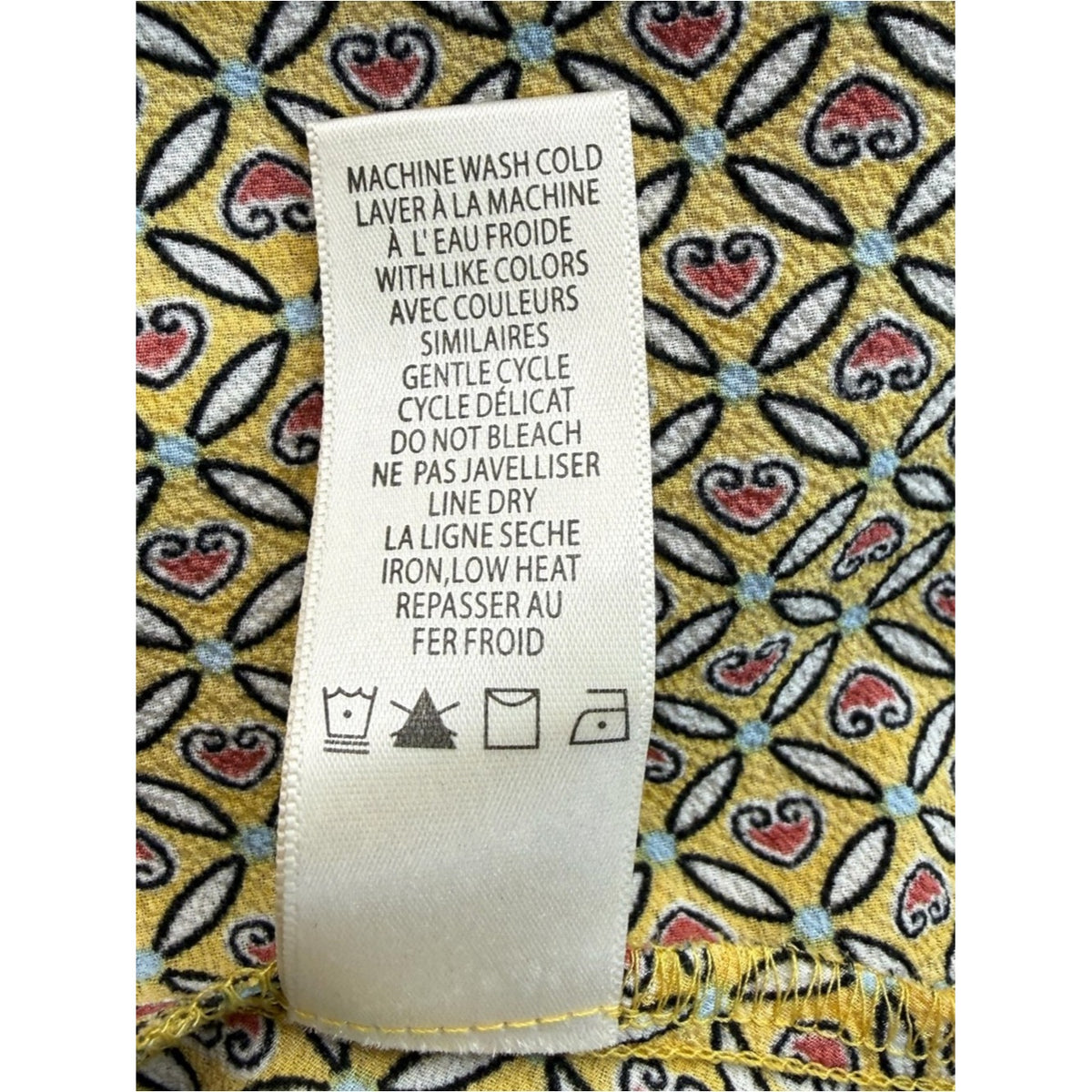 MAX STUDIO Yellow Ruffle Wrap Midi Dress Size M