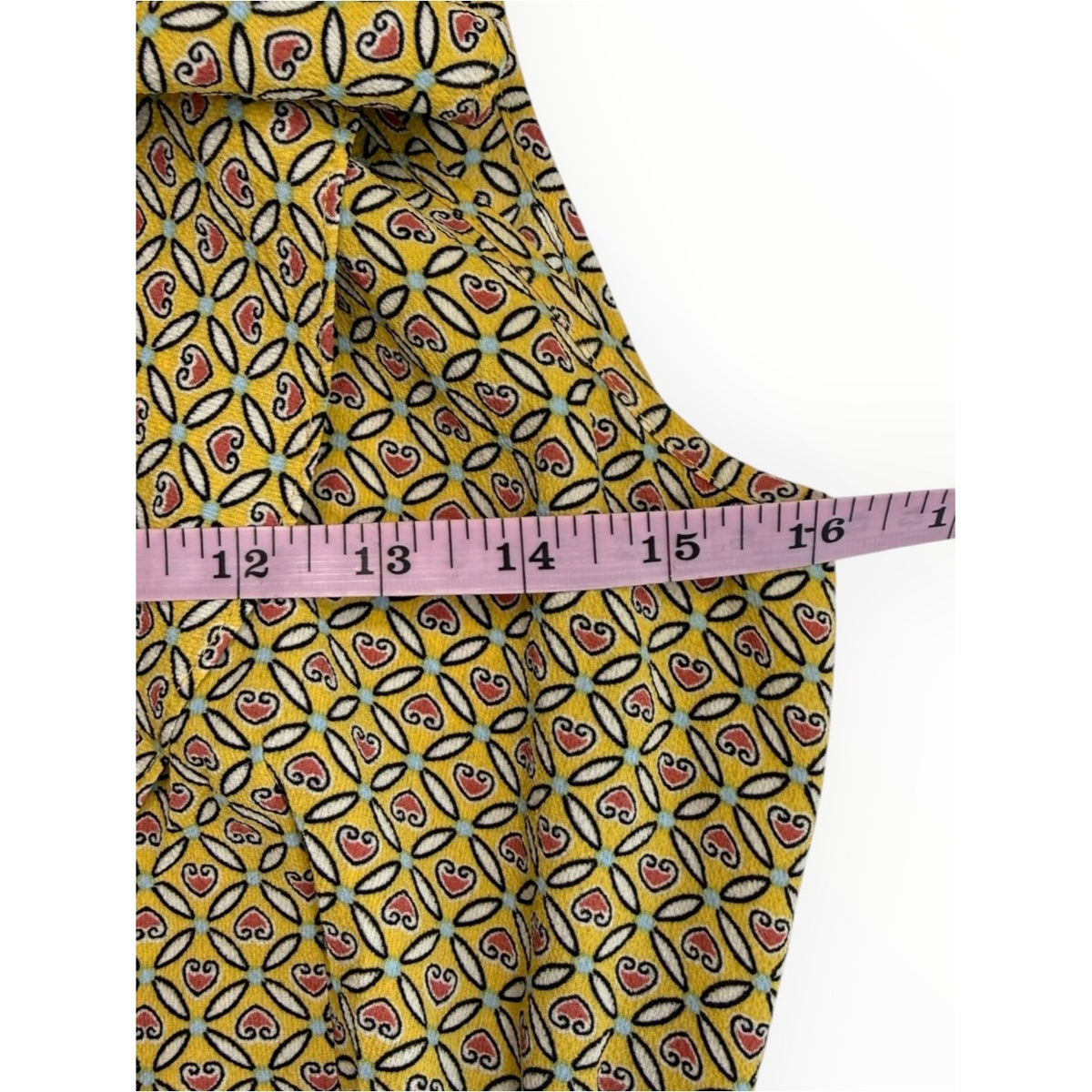 MAX STUDIO Yellow Ruffle Wrap Midi Dress Size M