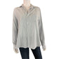 Frank & Eileen Blue Striped Flannel Button-down Size S