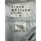 Frank & Eileen Blue Striped Flannel Button-down Size S