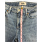 PAIGE Blue Distressed Amber Fit Jeans Size 27