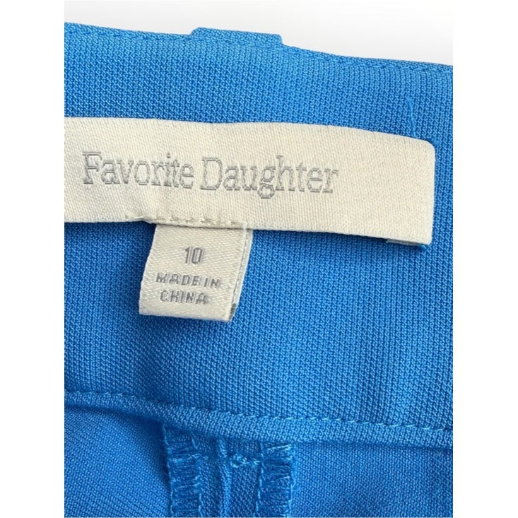 Favorite Daughter Cobalt “The Favorite Pleat Pants” Size 10