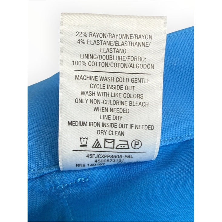 Favorite Daughter Cobalt “The Favorite Pleat Pants” Size 10