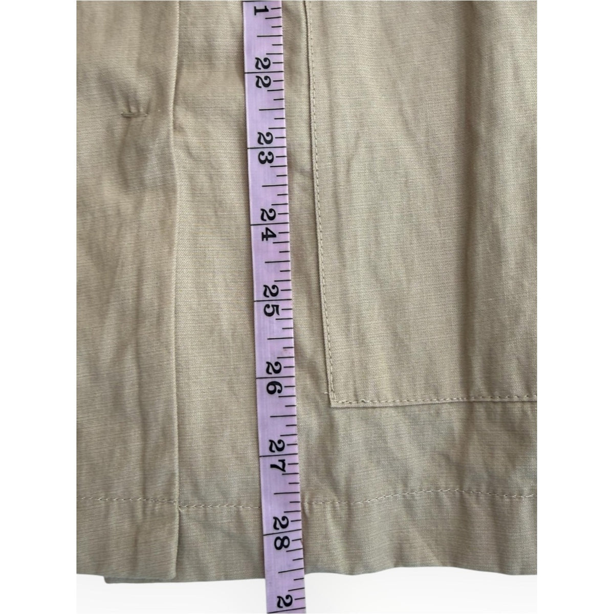 Eileen Fisher NWT Tan Organic Cotton Blend Oversized Blazer Jacket Size M