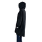 Eileen Fisher Black Hooded Raincoat Size 3X
