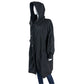 Eileen Fisher Black Hooded Raincoat Size 3X
