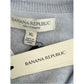 Banana Republic NWT Blue 100% Cashmere Short-Sleeve Sweater Size XL