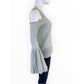 BCBGMAXAZRIA Gray "Lucia" Cold-Shoulder Sweater Size S