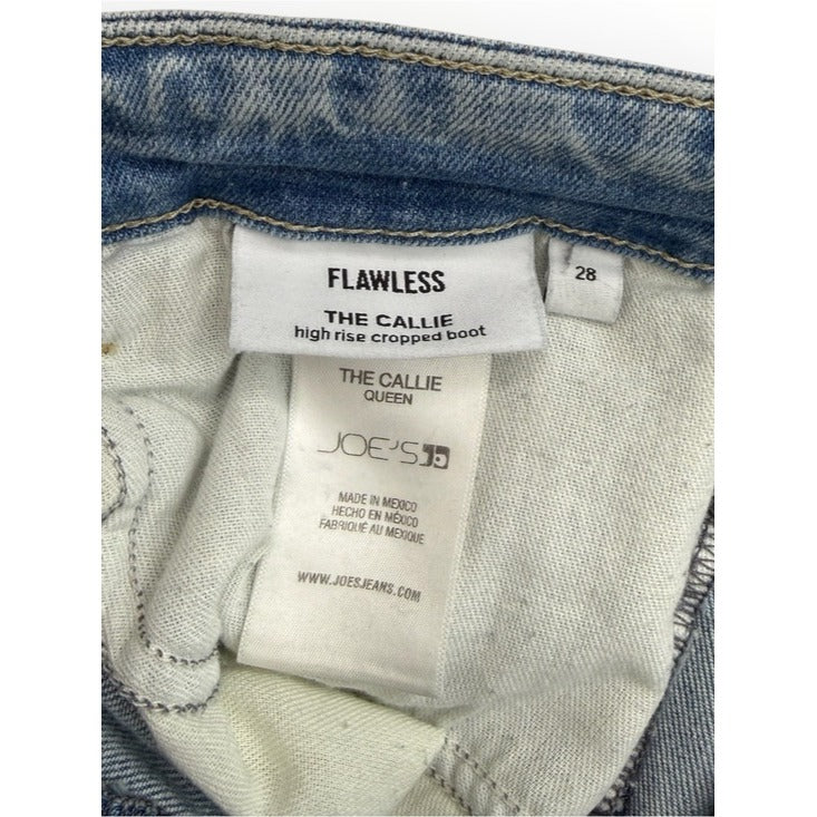Joe’s Jeans Flawless The Callie High Rise Boot Cut Jeans Size 28