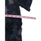 ELIE TAHARI NWT Navy Blue Embroidered Kay Blouse Size M