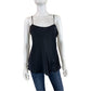 ELIE TAHARI NWT Navy Blue Embroidered Kay Blouse Size M