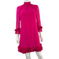Alex Marie Bright Pink Amelia Cocktail Dress Size 4