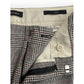 Banana Republic Avery Gray Plaid Button Ankle Pants Size 0