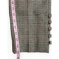 Banana Republic Avery Gray Plaid Button Ankle Pants Size 0
