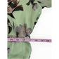 Taylor Floral Mint Hazelnut 3/4 Sleeve Faux Wrap Maxi Dress Size L