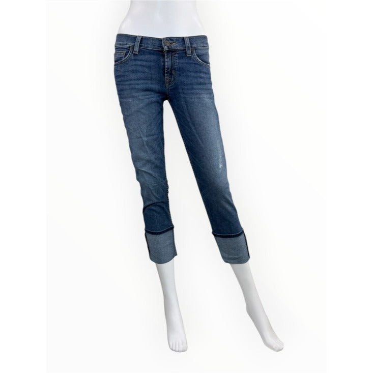 HUDSON Blue Muse Crop Skinny Jeans Size 26