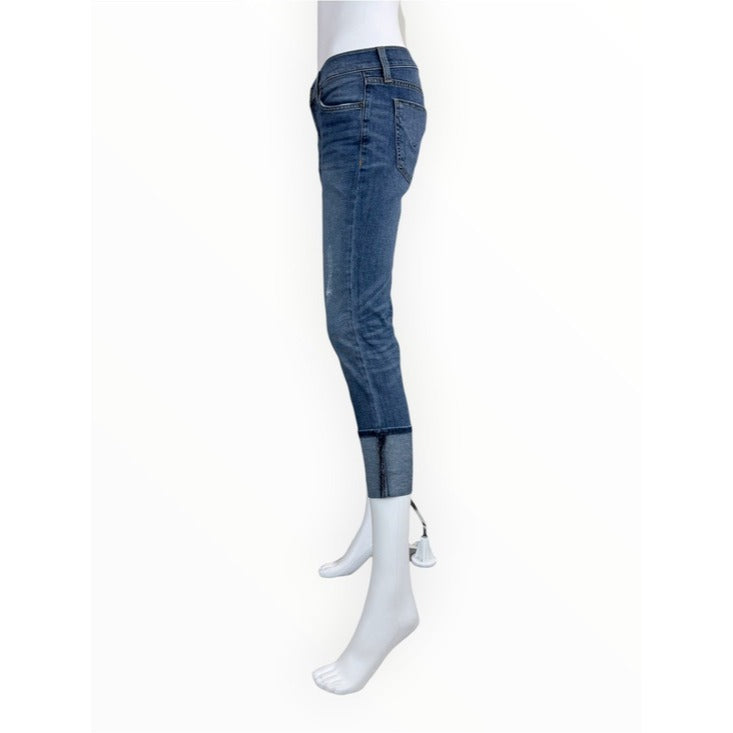 HUDSON Blue Muse Crop Skinny Jeans Size 26