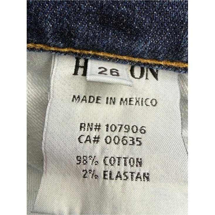 HUDSON Blue Muse Crop Skinny Jeans Size 26