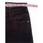 AG x Anthropologie NWT Plum Velour High Rise Stevie Ankle Jeans Size 26P