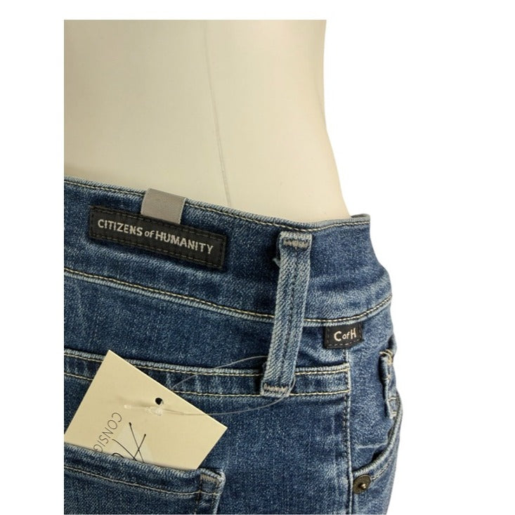 COH Blue Avedon Ankle Ultra Skinny Jeans Size 30