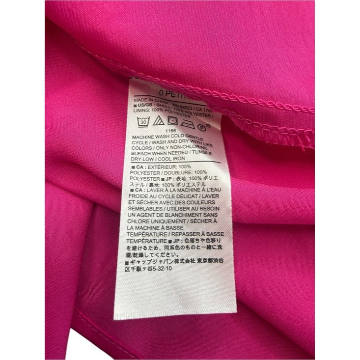 Banana Republic NWT Pink Satin Halter Maxi Dress Size 0P